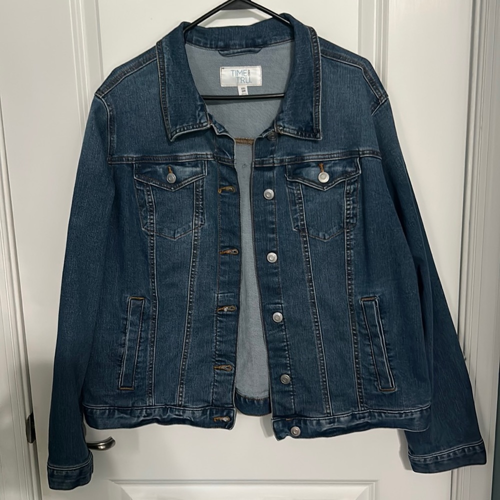 New woman’s denim jean jacket